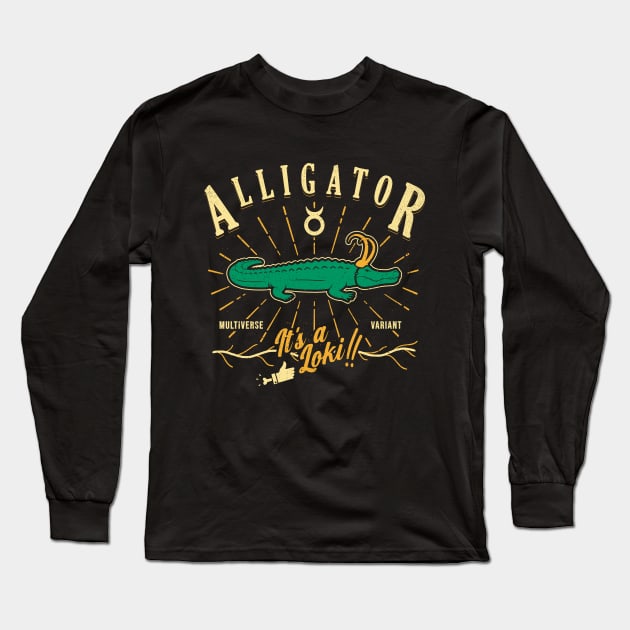 Alligator Long Sleeve T-Shirt by Getsousa